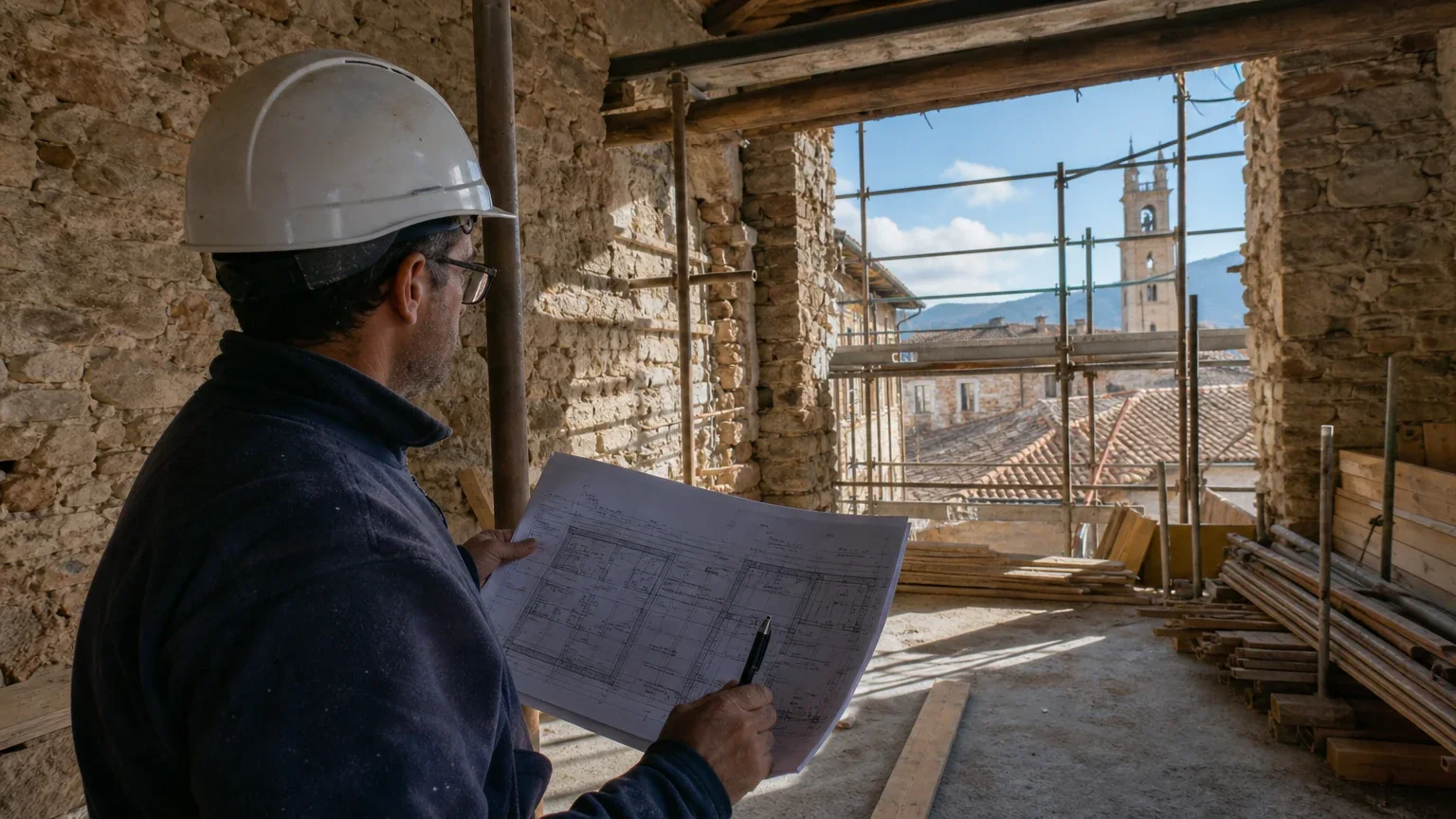 Illustrazione fotografica per Approvato il Prezzario Unico del Cratere Centro Italia 2026 con aggiornamenti per prezzi e contributi