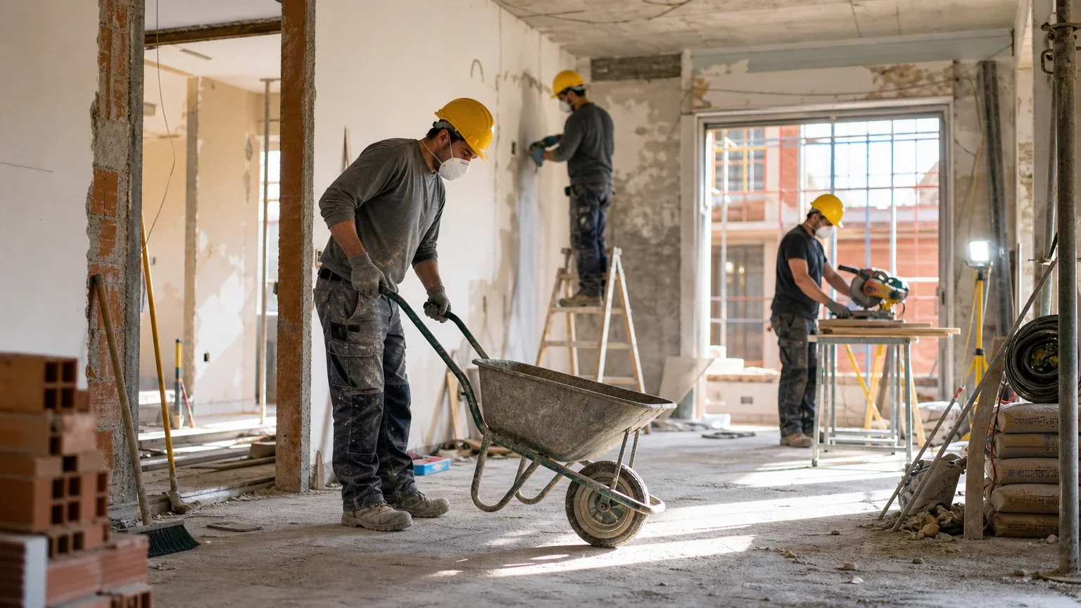 Illustrazione fotografica per Campagna ‘Indossa i DPI’ in Puglia: nuovo passo per la sicurezza nei cantieri edili